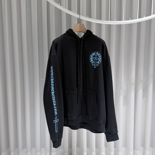 (A+/XL) / 크롬하츠 메이플소프 후드티 블랙