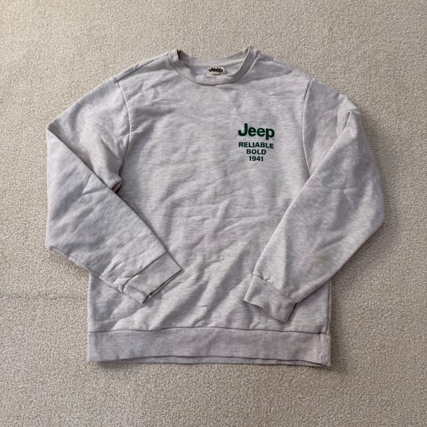 M 지프 클래식핏 맨투맨 0121T1