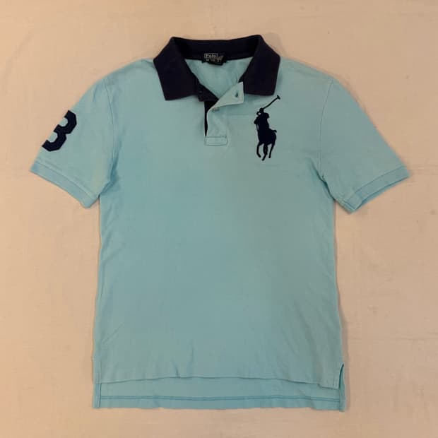 폴로 랄프로렌 빅포니 카라티 스카이블루