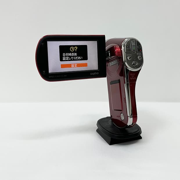 산요 작티 빈티지 캠코더 14MEGA 버건디