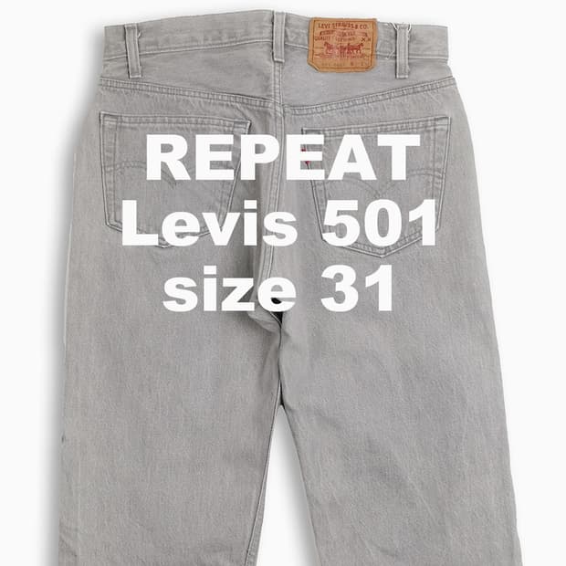빈티지 리바이스 501 80s USA 31 인치 LV50133462