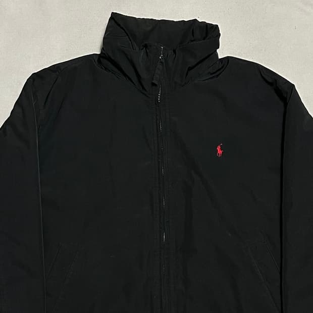 L 폴로랄프로렌 블랙 누빔 자켓