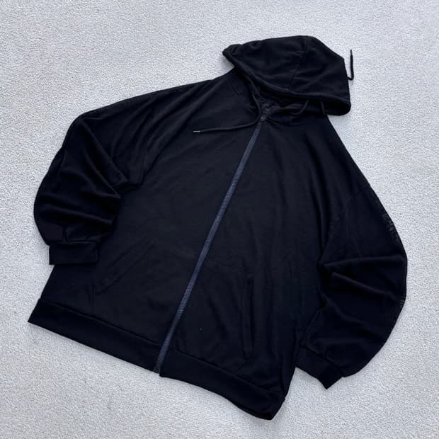 실측확인 빈티지 여성 코튼 후드 집업 자켓 0522Y