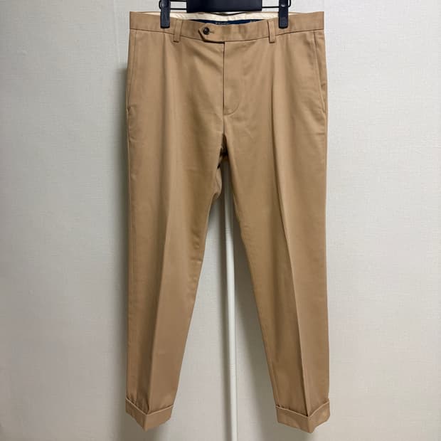 브룩스브라더스 어드밴티지 치노 팬츠 밀라노핏 / 베이지, 33