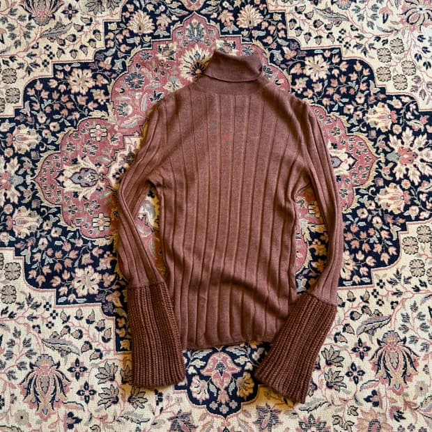 PRADA 프라다 캐시미어 터틀넥 니트 55~66