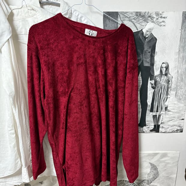 pisano 유럽 빈티지 코듀로이 상의