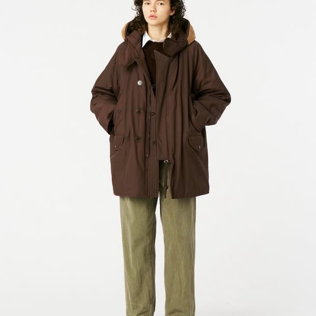 [2] 헤릴x어드레서 CWU 파카 브라운