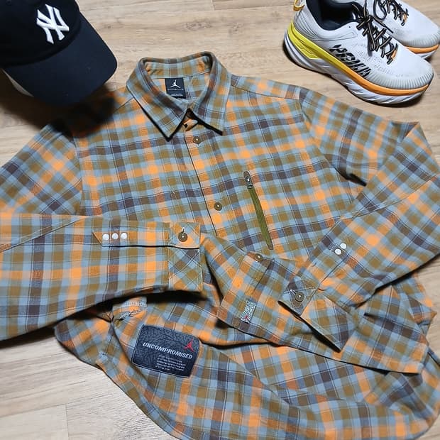 nike 나이키 조던 체크 셔츠 남방