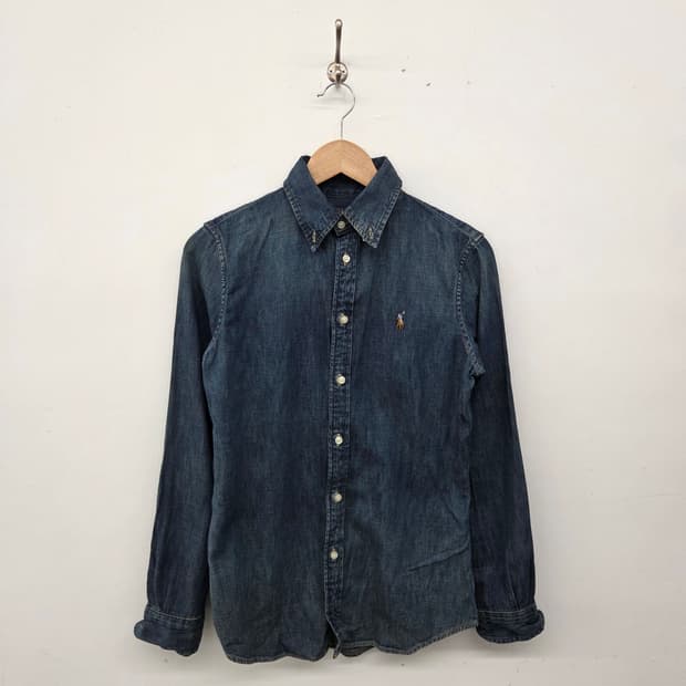 폴로 랄프로렌 데님 셔츠 남방 여성 S