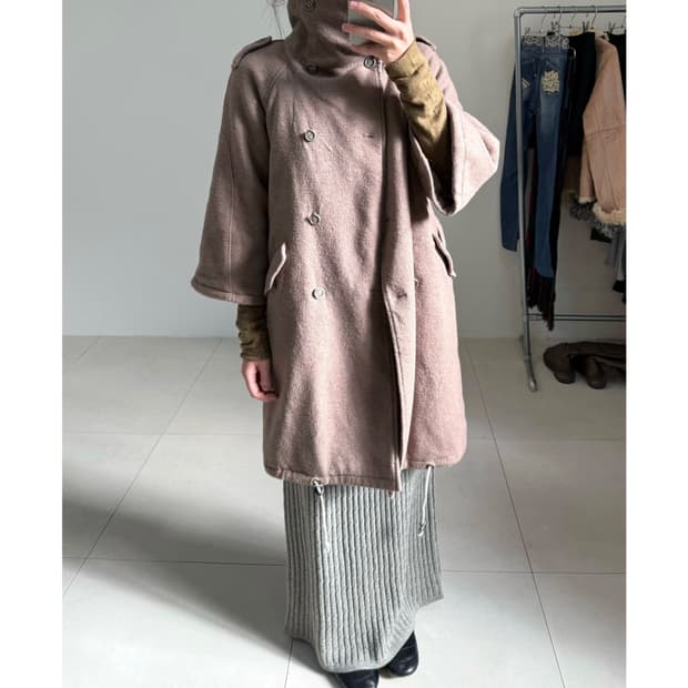 빈티지 울 코트