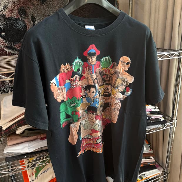 90s 스트리트 파이터 반팔 티셔츠