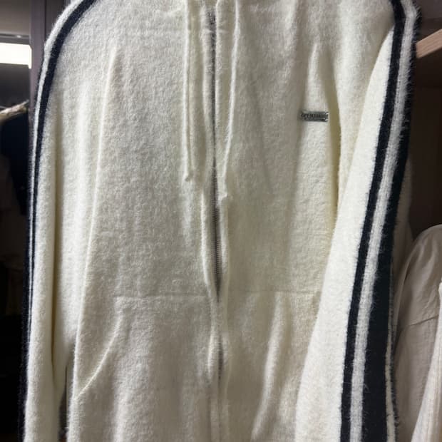 Openyard 퍼 후드집업