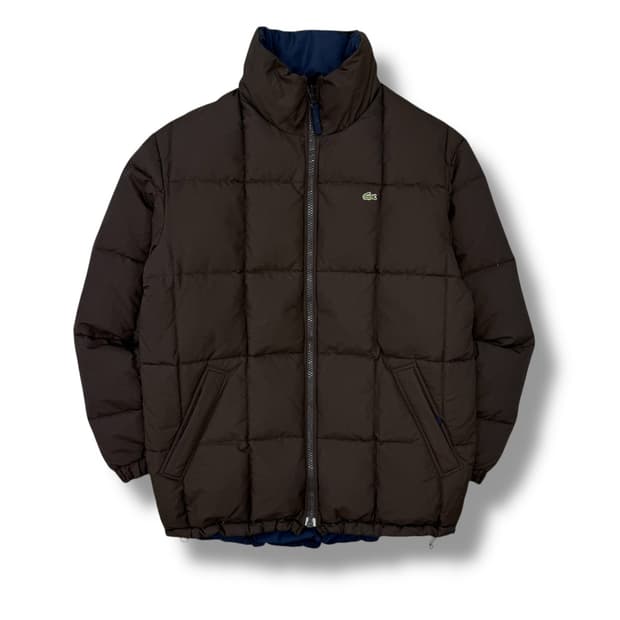 라코스테 리버시블 패딩 r1917