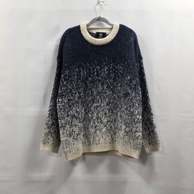 0145 니티드 KNITTED 그라데이션 헤어니트 L 공용