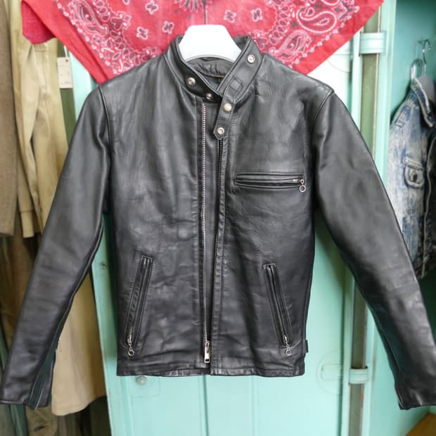 [M ]쇼트 Schott USA 빈티지 싱글 라이더 가죽자켓