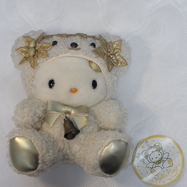 산리오 2002 고전키티 인형 마스코트 곰돌이 월계수키티 비비틱스 빈티지