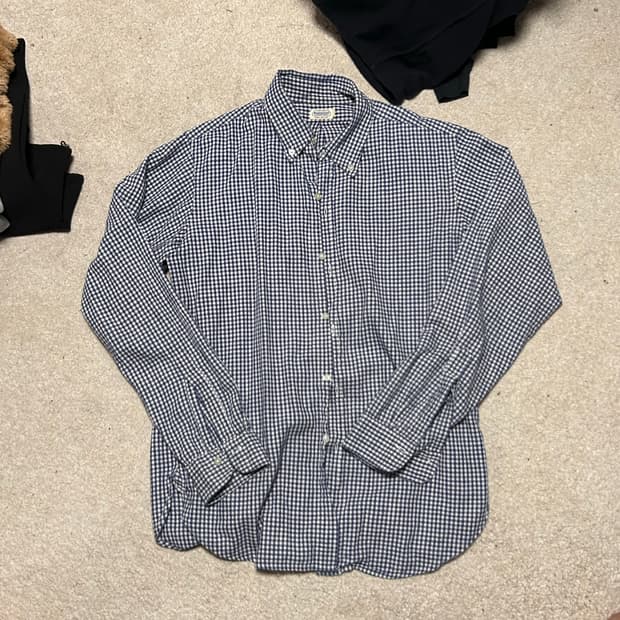 웨어하우스 깅엄셔츠42사이즈
