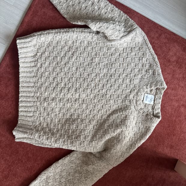 22AW 비즈빔 앰플러스 스웨터 4 사이즈