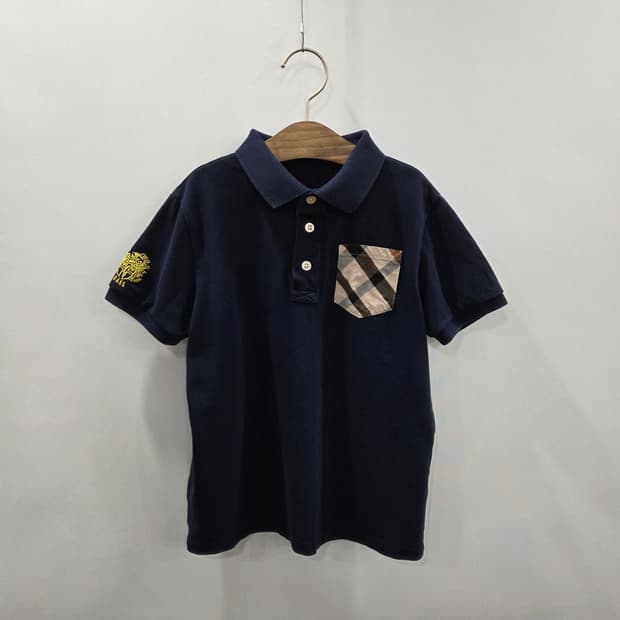 닥스 키즈 피케 카라티 네이비 130/9Y