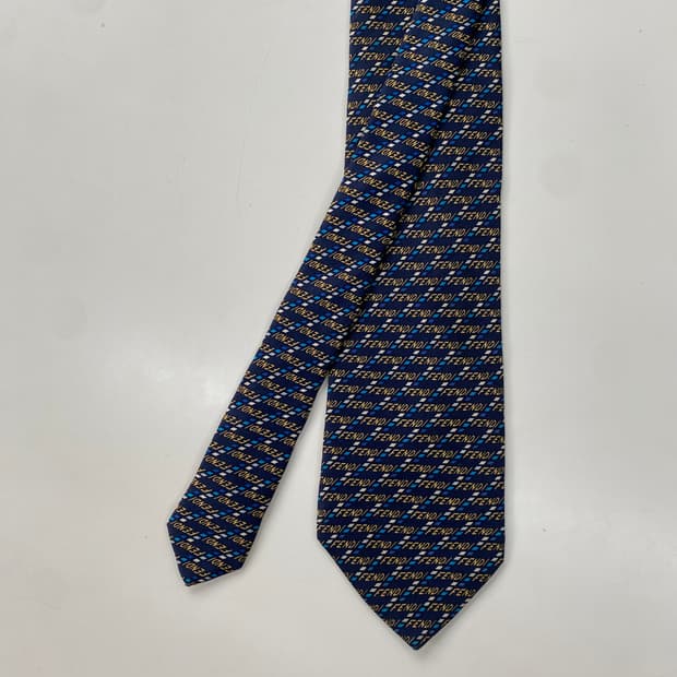 펜디 (FENDI) 영문 모노그램 정품 명품 넥타이