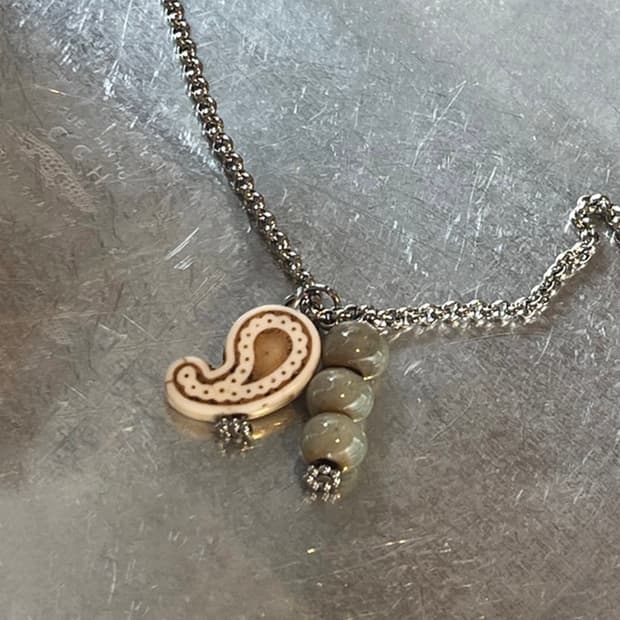 PAISLEYED NECKLACE (자체제작)