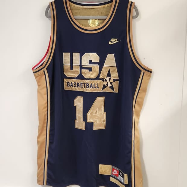 나이키 USA 농구 국가대표팀 찰스 바클리 져지 XL