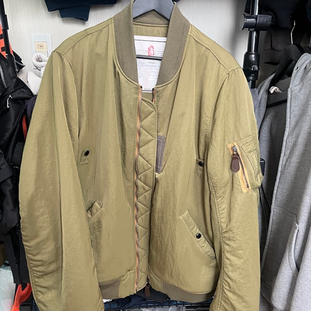 블랙아웃 ma-1 XL