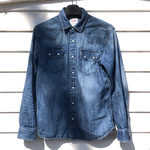 리바이스 웨스턴 데님셔츠