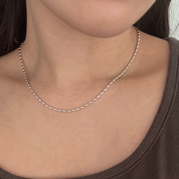 Silver925 은볼목걸이