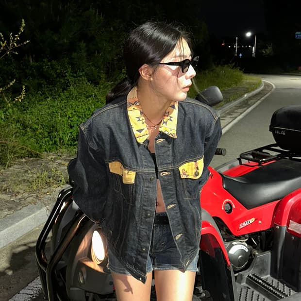 Edwin navajo denim jacket