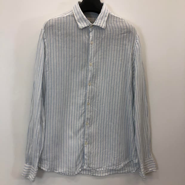 마시모두띠 스카이블루 프리미엄 린넨셔츠 XL