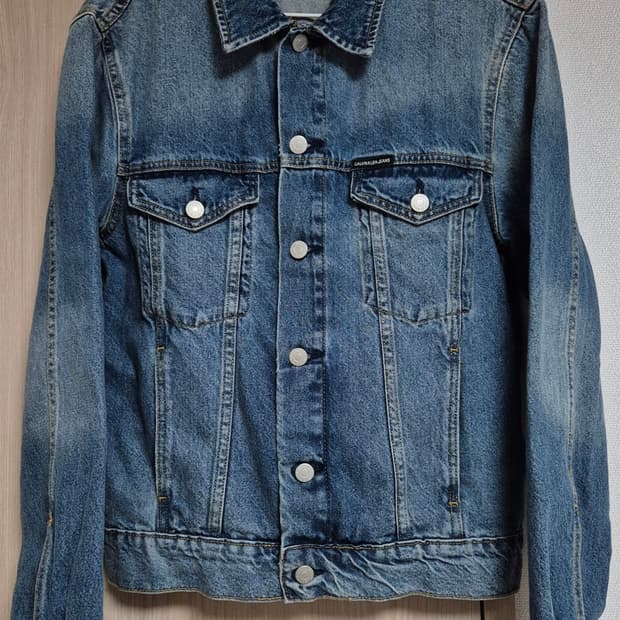 [Calvin Klein] 캘빈클라인 데님 자켓 S