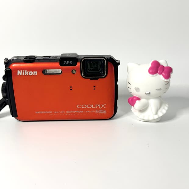 니콘 쿨픽스 aw100 오렌지