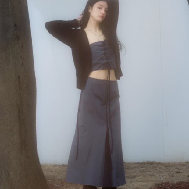 애즈온 나나 롱 스커트