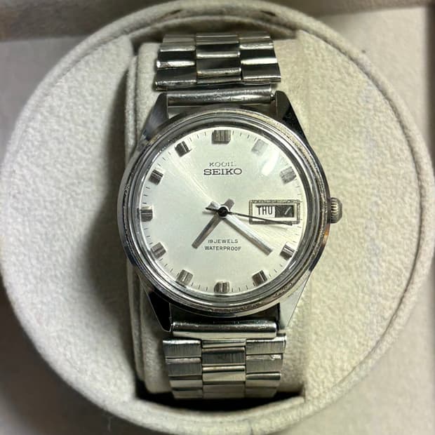 60-70s 구일 세이코 수동 빈티지 시계