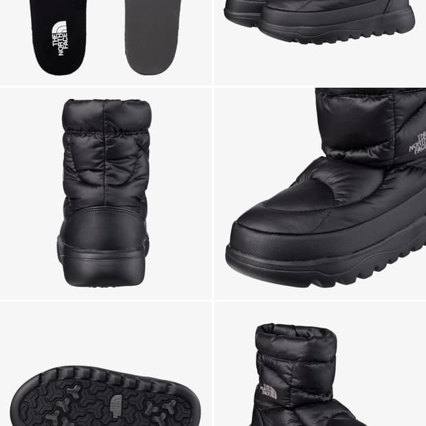 노스페이스 패딩 부츠 250 (새상품)