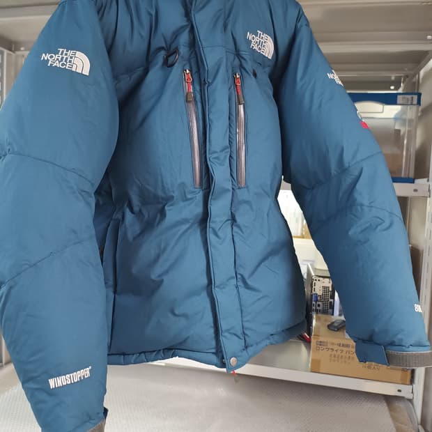 노스페이스 히말라야 더스크블루 목L 해외판 신품