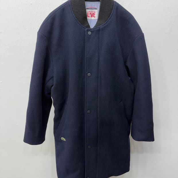 정품) 라코스테 라이브 남성 블루종 점퍼 코트 48