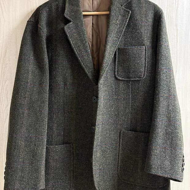 Series 셔틀랜드 울 자켓 100