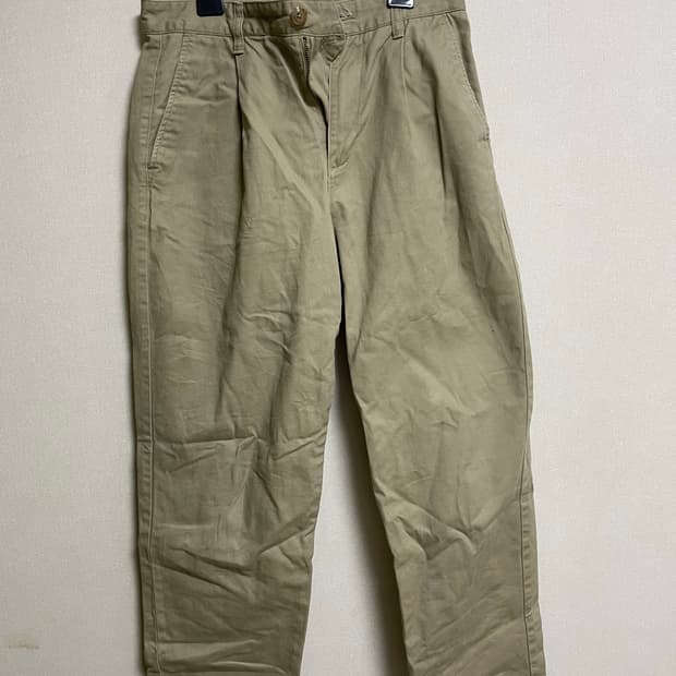 무신사스텐다드 원턱 와이드 치노팬츠