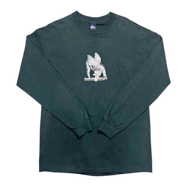 스투시 프린팅 롱슬리브