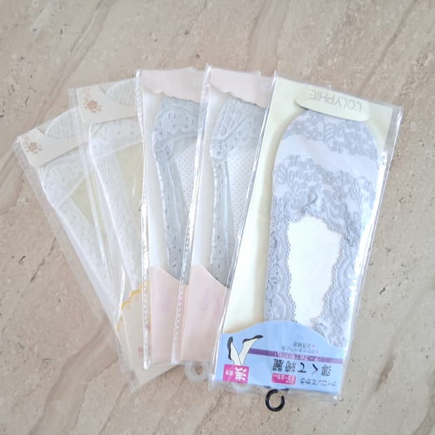 레이스 덧버선 새상품 개당 400원씩