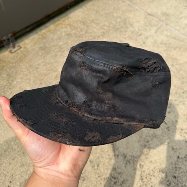 [VTG CUSTOM] rusted oil coating wax cap