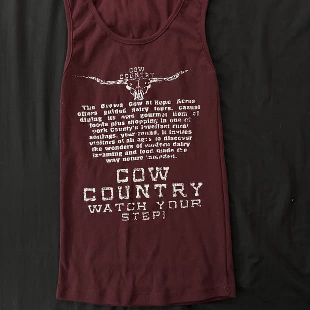 빈티지 버건디 롱 슬리브리스