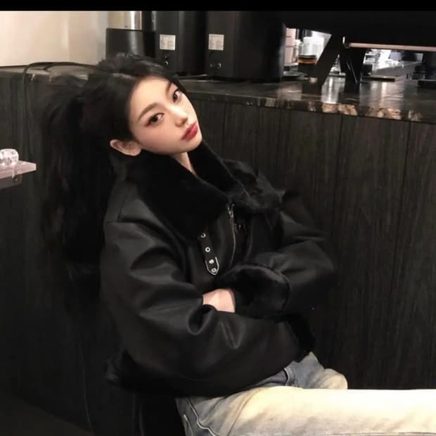 새상품  myuun 박규언 배드레스 무스탕