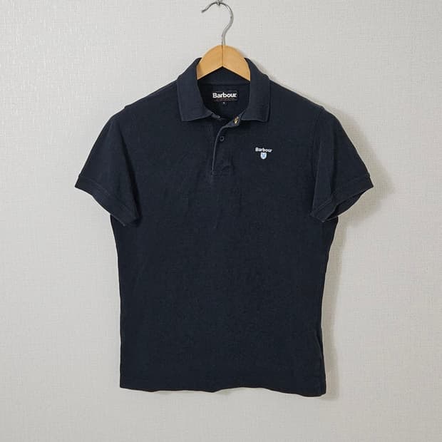 바버 Barbour 반팔 카라티 폴로 타탄 피케티 S 정품