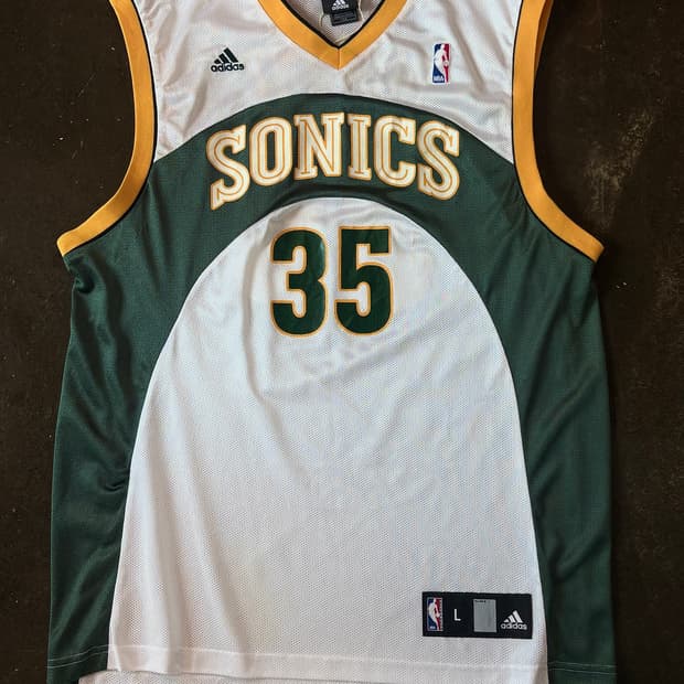 아디다스 NBA 시애틀 슈퍼소닉스 케빈 듀란트 #35 스윙맨 져지