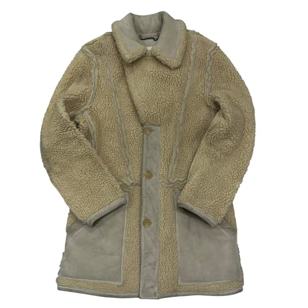 H&M X 마르지엘라 염소가죽 무스탕 코트