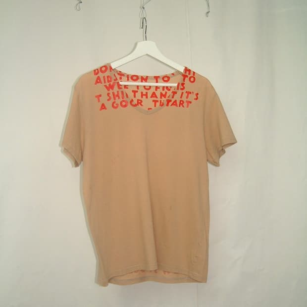 Maison margiela 'AIDs' T-shirt m사이즈