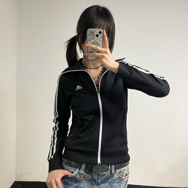 Adidas Black Track Jacket